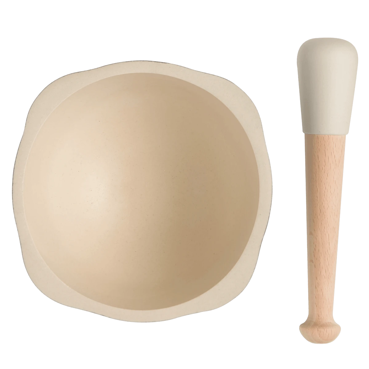 Emile Henry Mortar & Pestle, Argile 2 Emile Henry Mortar & Pestle, Argile - Image 2