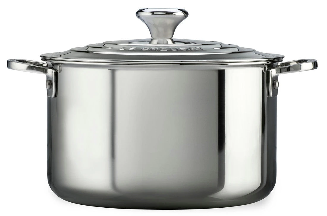 Le Creuset Stock Pot, Stainless Steel 2 Le Creuset Stock Pot, Stainless Steel - Image 2