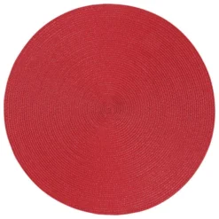 Round Placemat- Red