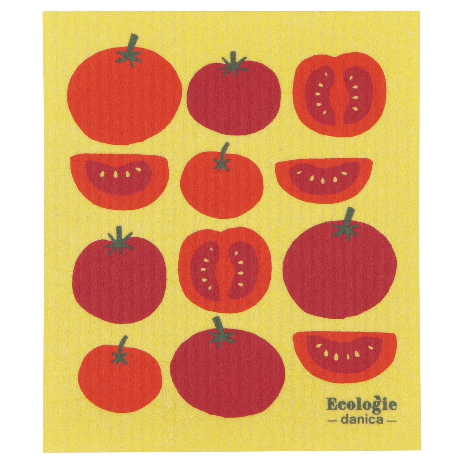 Swedish Dish Cloth - Tomatoes 1 Swedish Dish Cloth - Tomatoes