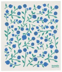 Swedish Dish Cloth Blueberries