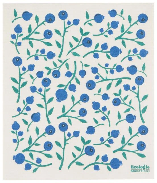 Swedish Dish Cloth Blueberries 1 Swedish Dish Cloth Blueberries