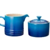 Le Creuset Cream & Sugar Set, Blueberry