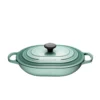 Le Creuset Oblong Casserole, Sage Enameled Cast Iron