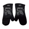 Oven Mitt, Set, Red Wine