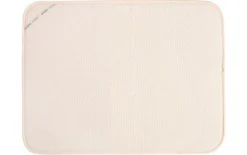 Dish Drying Mat, Cream