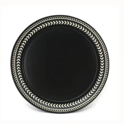 Dinner Plate, Batik Black