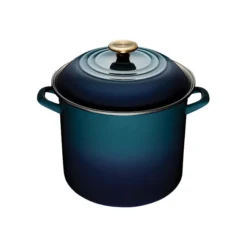 Le Creuset Stock Pot, Enameled Steel Agave