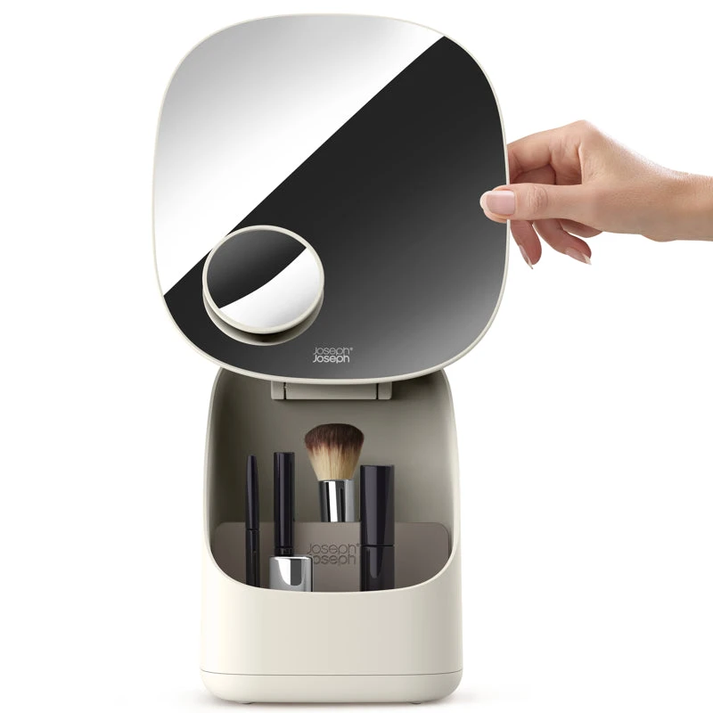 Joseph Joseph Cosmetic Mirror With Storage 2 Joseph Joseph Cosmetic Mirror With Storage - Image 2