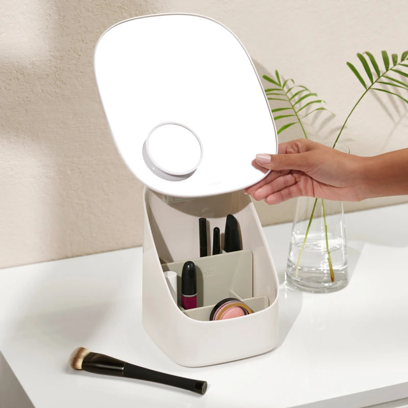 Joseph Joseph Cosmetic Mirror With Storage 3 Joseph Joseph Cosmetic Mirror With Storage - Image 3