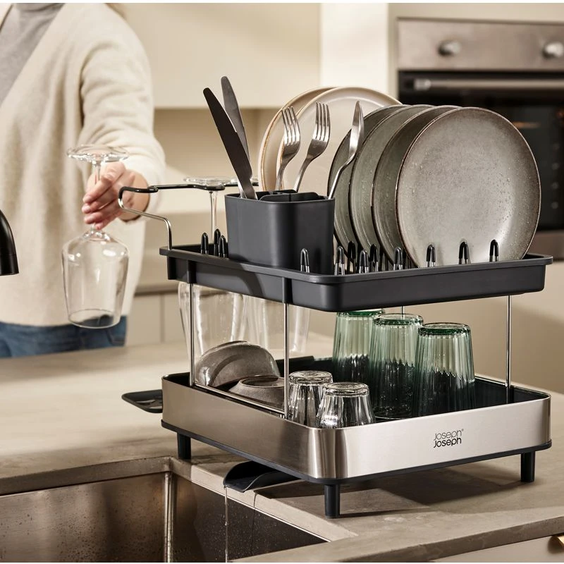 Joseph Joseph Dish Rack, Two Tier 3 Joseph Joseph Dish Rack, Two Tier - Image 3