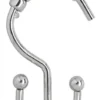 Shower Curtain Hooks, Dual