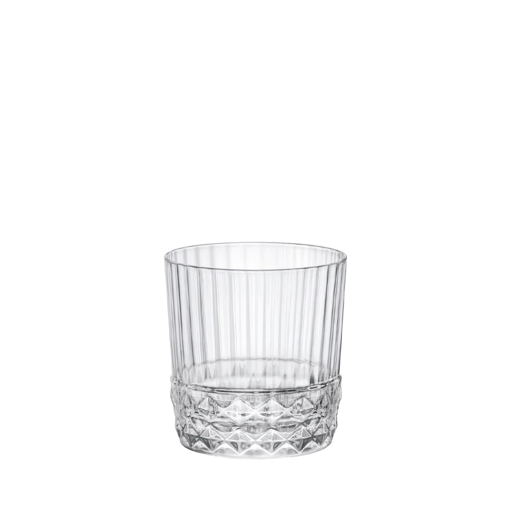 Bormioli Rocco Double Old Fashioned Glass Set, America 1 Bormioli Rocco Double Old Fashioned Glass Set, America