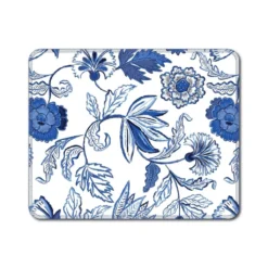 Reusable Paper Towels, Blue Flowers