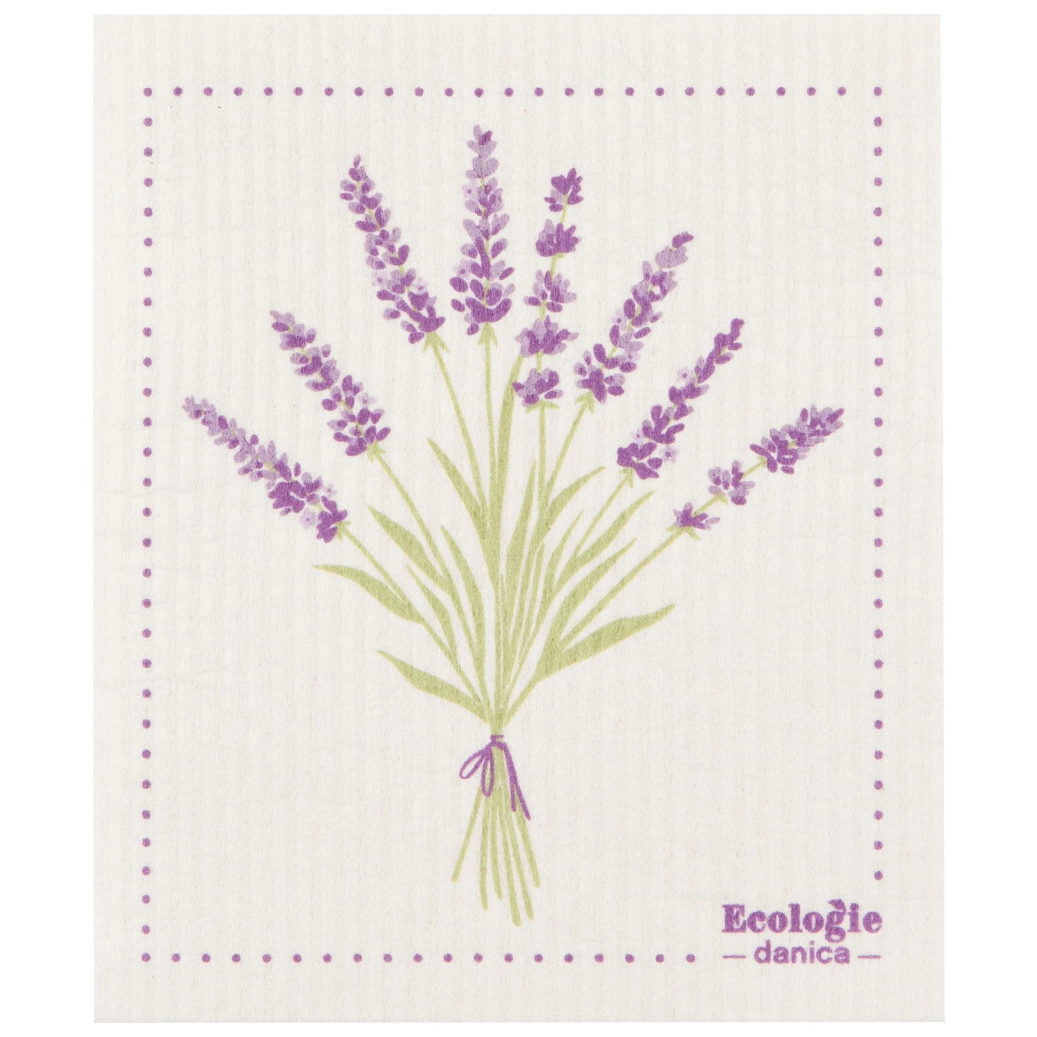 Swedish Dish Cloth - Lavender 1 Swedish Dish Cloth - Lavender