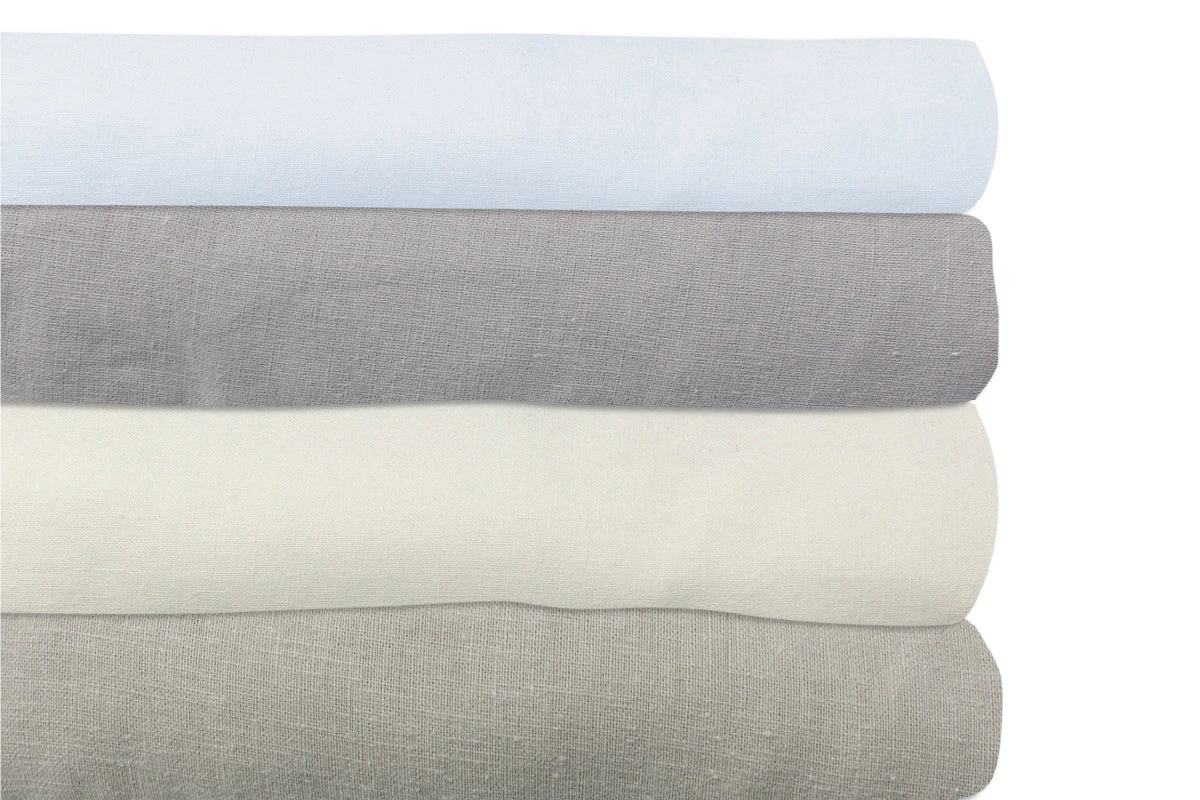 Sheet Set, Linen/Cotton Stone 2 Sheet Set, Linen/Cotton Stone - Image 2