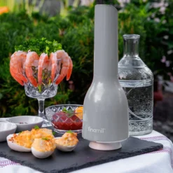 Electric Grinder - Silver -Kitchen Product Store Finamill Stone Battery Operated Spice Grinder with Two FinaPod Pro Plus Pods GP180134 12STO 2 1100x971 81bfb485 8441 4ad6 9d59 48e7e028aadb