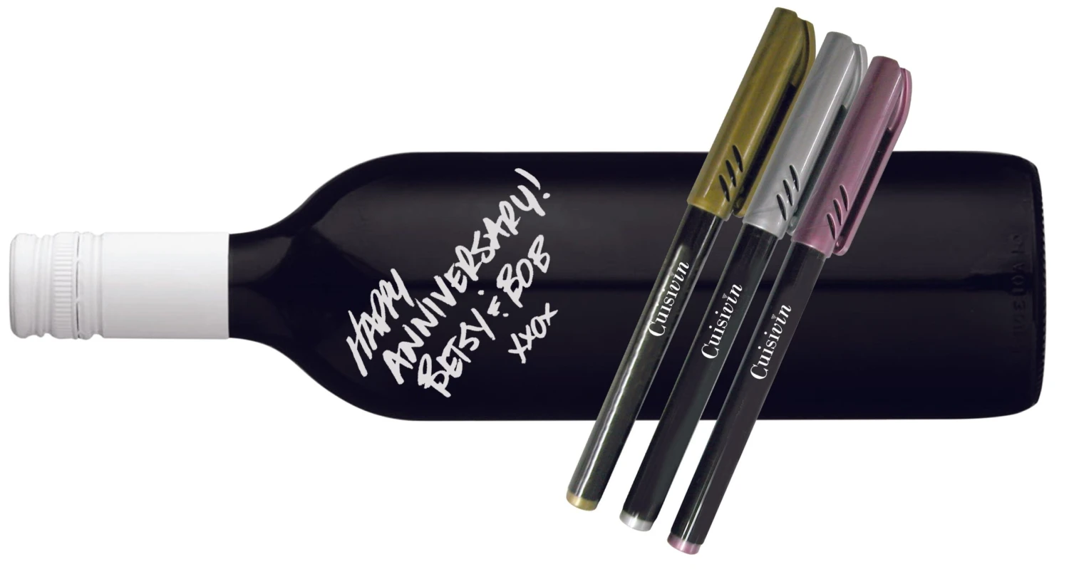 Wine Glass Metallic Markers 2 Wine Glass Metallic Markers - Image 2