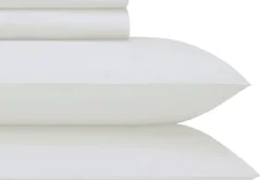 Sheet Set, Cotton Sateen Silver