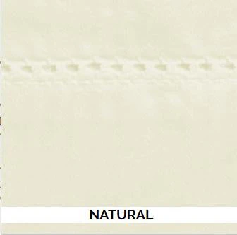 Flat Sheet, Cotton Sateen Natural 1 Flat Sheet, Cotton Sateen Natural
