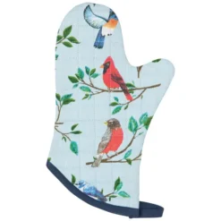 Oven Mitt Set - Birdsong