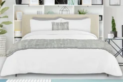 Duvet Cover & Shams Set- Morgan White