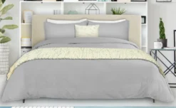 Duvet Cover & Shams Set- Morgan Grey
