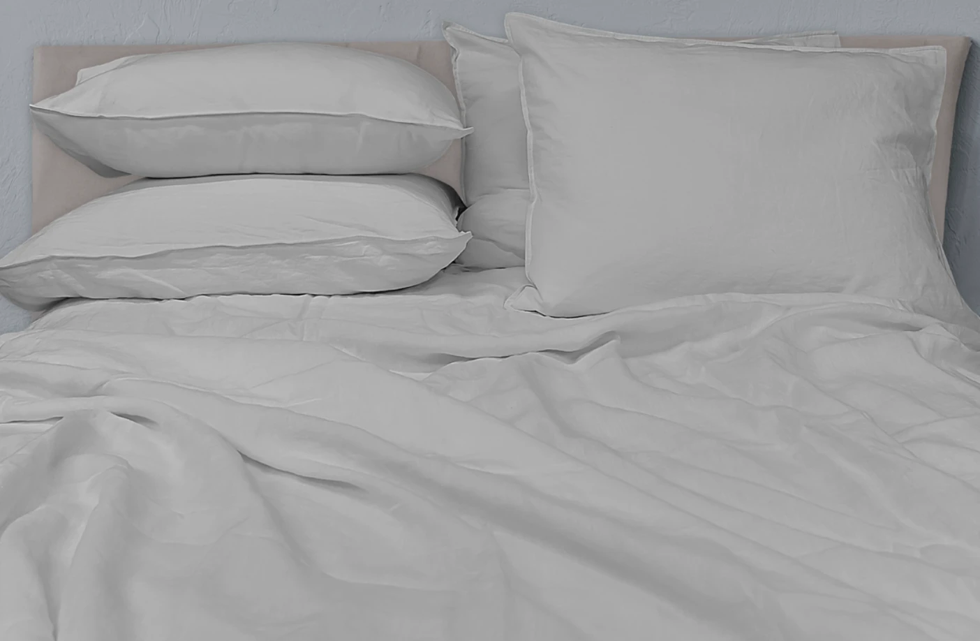 Duvet Cover & Shams Set- Morgan Grey 2 Duvet Cover & Shams Set- Morgan Grey - Image 2