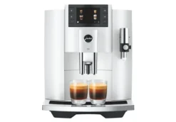 Espresso Machine Jura E8 Piano White NEW