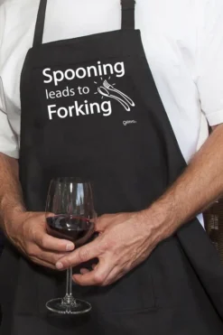 Apron, Spooning Leads To Forking
