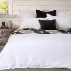 Duvet Cover & Shams Set -Suite White