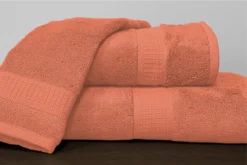 Bamboo Cotton Towels - Paprika