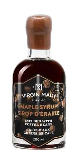 Organic Maple Syrup Infused With Coffee Beans
