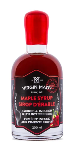 Organic Maple Syrup Infused With Hot Peppers Maple