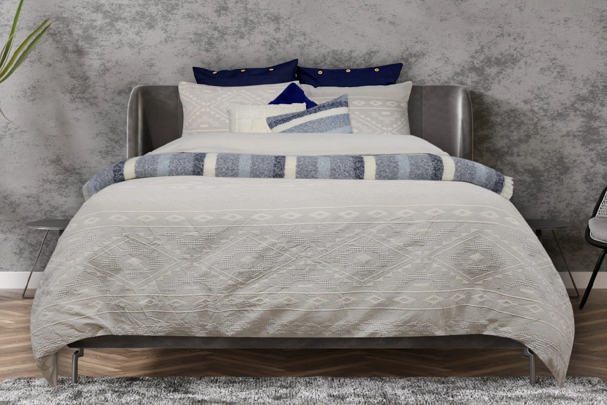 Duvet Cover & Shams Set - Woodrow 1 Duvet Cover & Shams Set - Woodrow