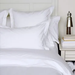 Pillowcase Set, Cotton Percale White