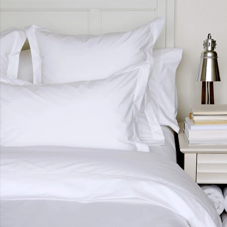 Pillowcase Set, Cotton Percale White 1 Pillowcase Set, Cotton Percale White