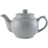 Teapot 6 Cup, Matte Grey