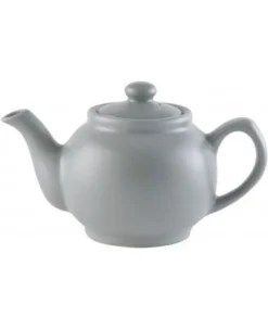 Teapot 6 Cup, Matte Grey
