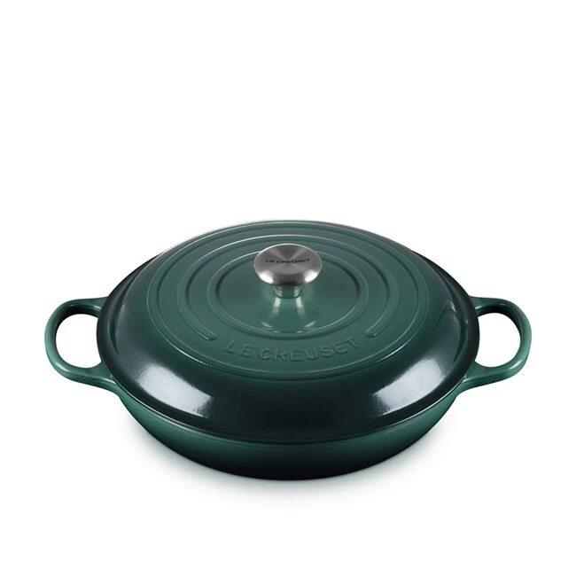 Le Creuset Braiser, Artichaut Enameled Cast Iron 1 Le Creuset Braiser, Artichaut Enameled Cast Iron
