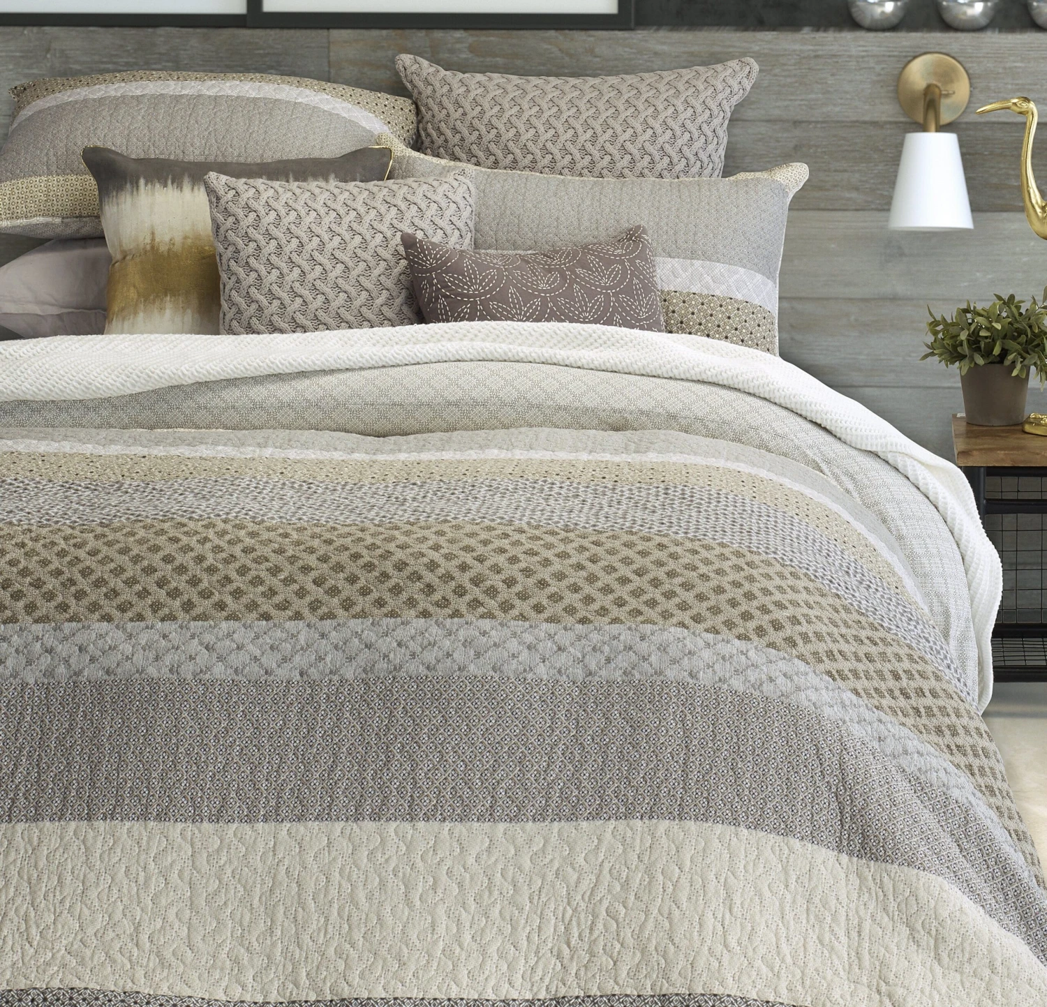 Quilt & Shams Set - Ethan 1 Quilt & Shams Set - Ethan