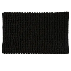 Bath Mat, Puff Black