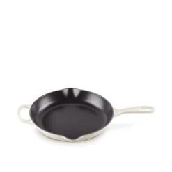 Le Creuset Skillets, Meringue Enameled Cast Iron