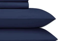 Sheet Set, Cotton Sateen Navy