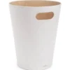 Umbra Waste Basket, White