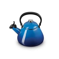 Le Creuset Kone Kettle, Enameled Steel Blueberry