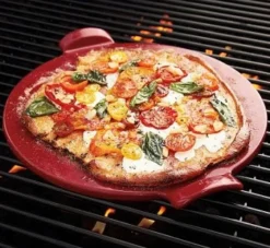 Emile Henry Pizza Stone, Grand Cru -Kitchen Product Store pizzastonegrill