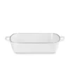 Le Creuset Roaster, White Enameled Cast Iron