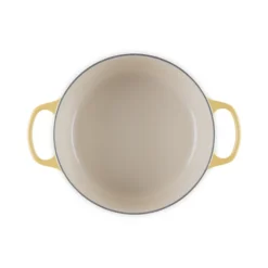 Le Creuset Round Dutch Ovens, Camomille Enameled Cast Iron -Kitchen Product Store round dutch oven 5 3 l camomille 05