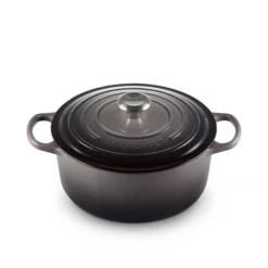 Le Creuset Round Dutch Ovens, Oyster Enameled Cast Iron
